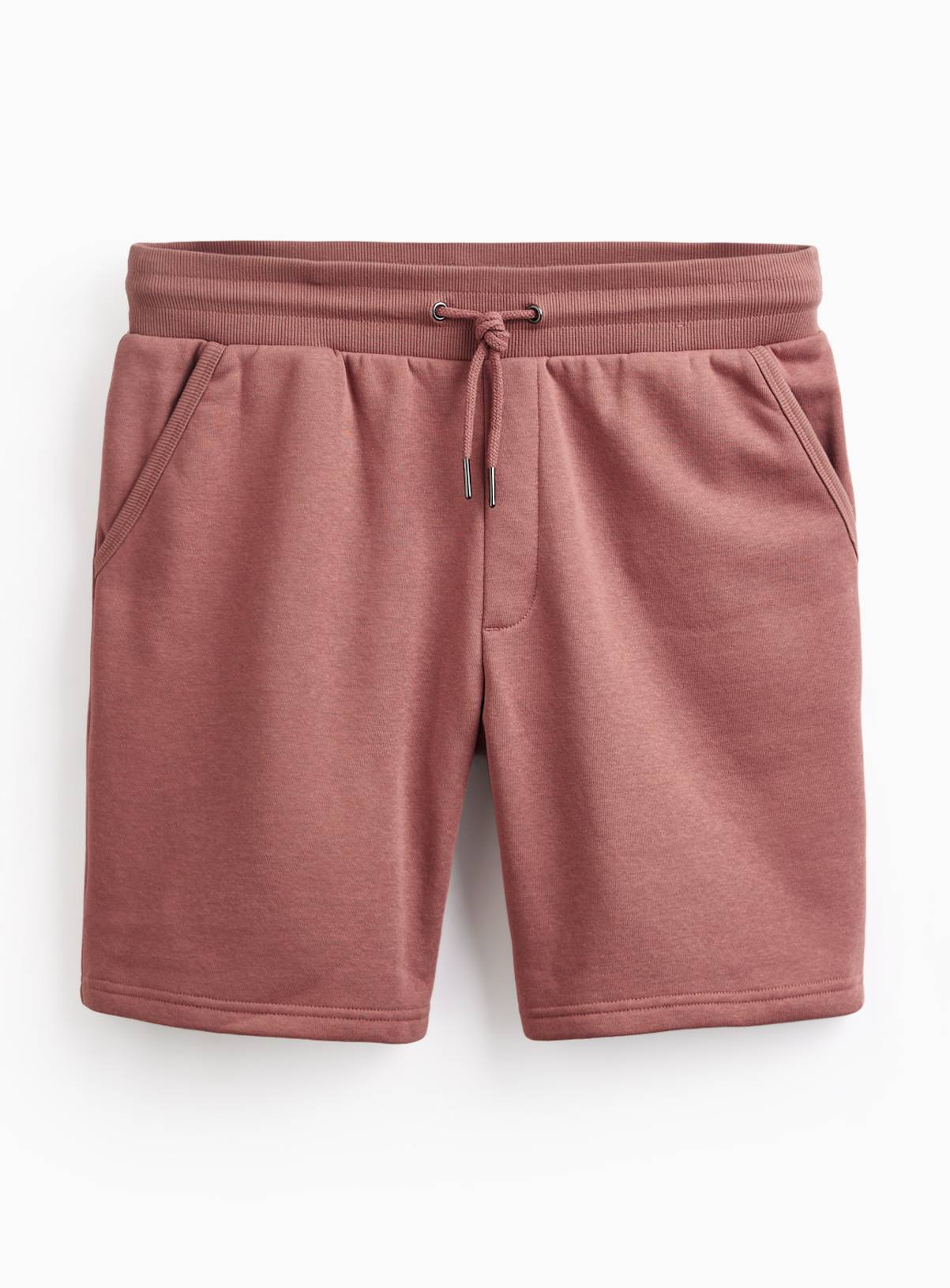 Dark Pink Heavyweight Jersey Shorts S - Image 3